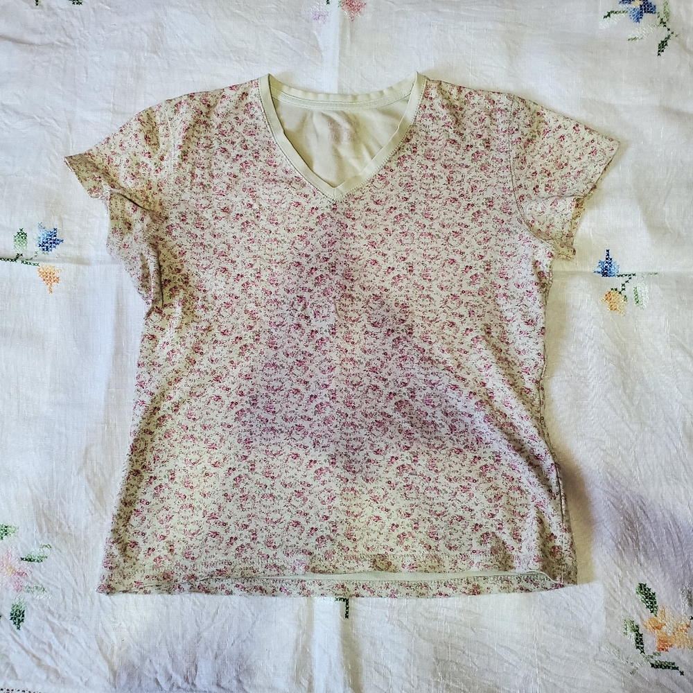 Free with purchase Floral Tee